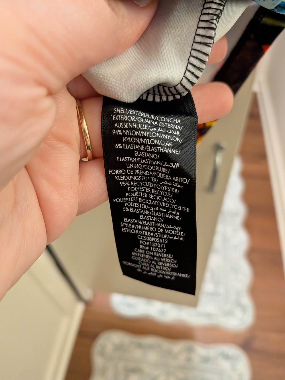 Alice + Olivia Black Floral Dress 10 - Picture 4 of 5